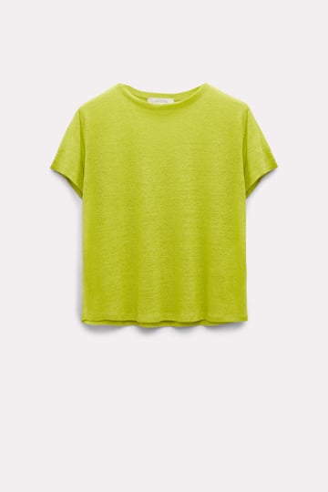 Dorothee Schumacher T-Shirt aus Hanf acid green