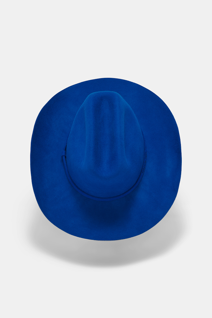 Dorothee Schumacher Felted wool hat shadow blue