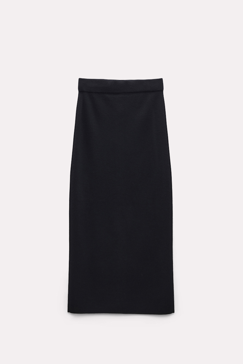 DOROTHEE SCHUMACHER MIDI SKIRT WITH A BUTTON PLACKET