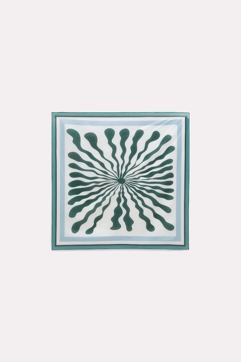 DOROTHEE SCHUMACHER PRINTED SQUARE SCARF