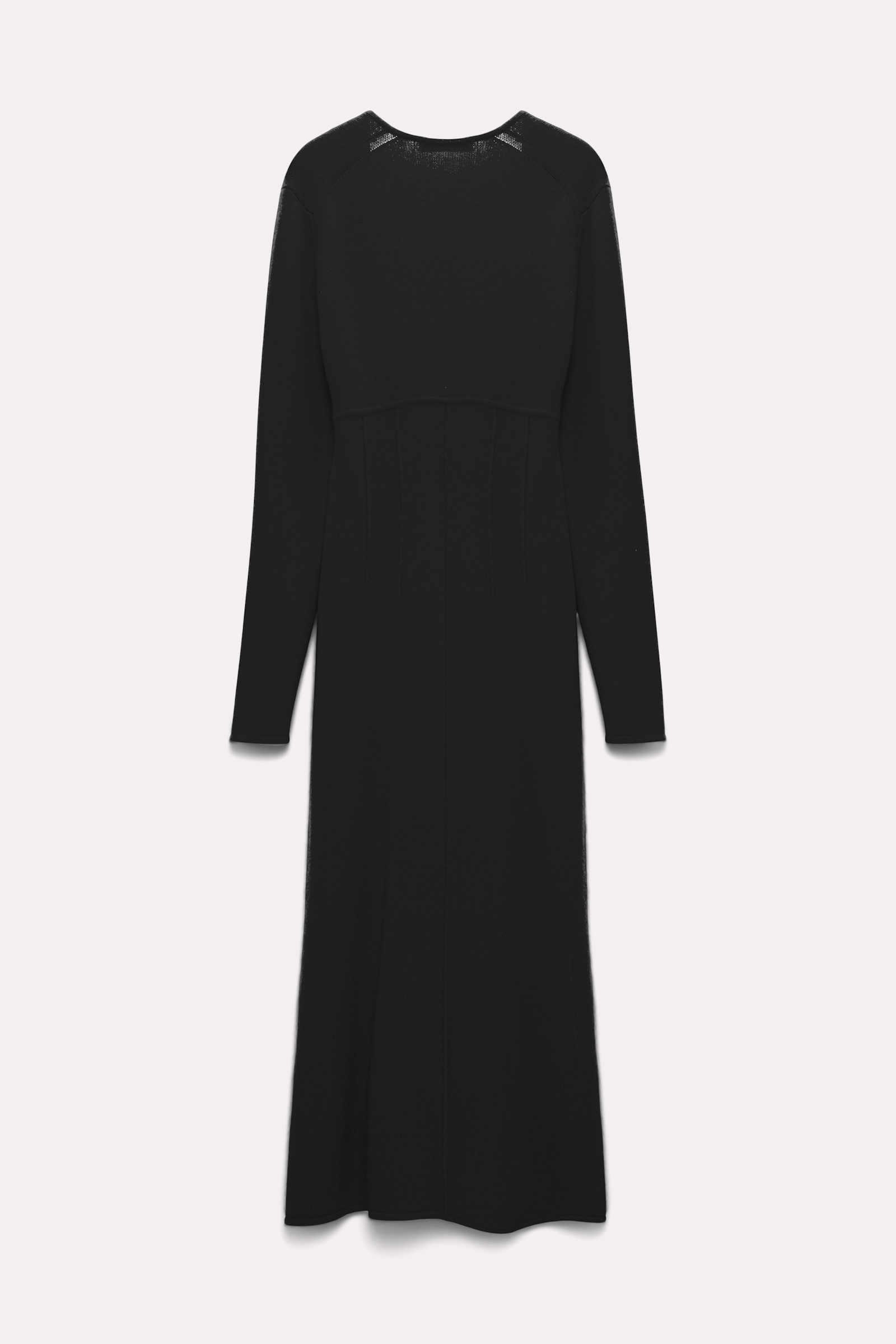 Dorothee Schumacher Knit dress with seam detailing pure black