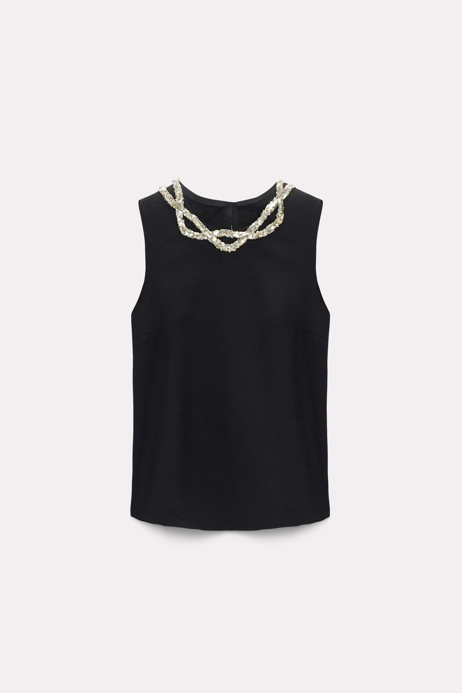 Dorothee Schumacher Top mit Embroidery pure black