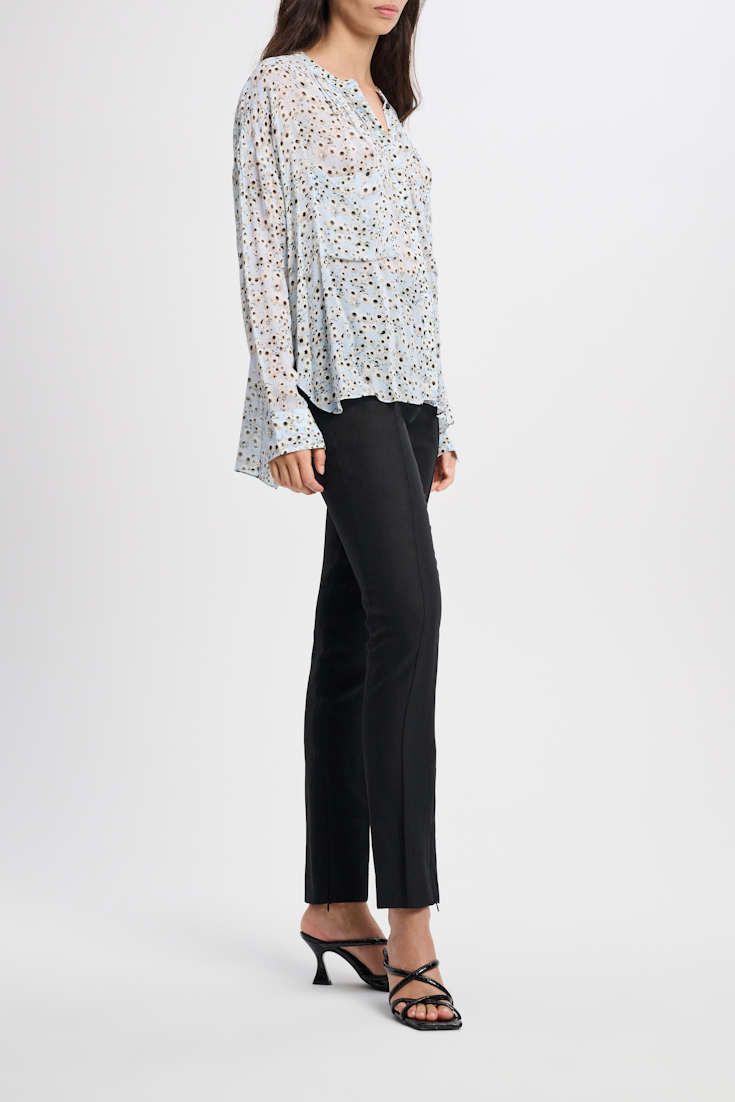 Dorothee Schumacher Bluse mit Daisy-Print white blue flower mix