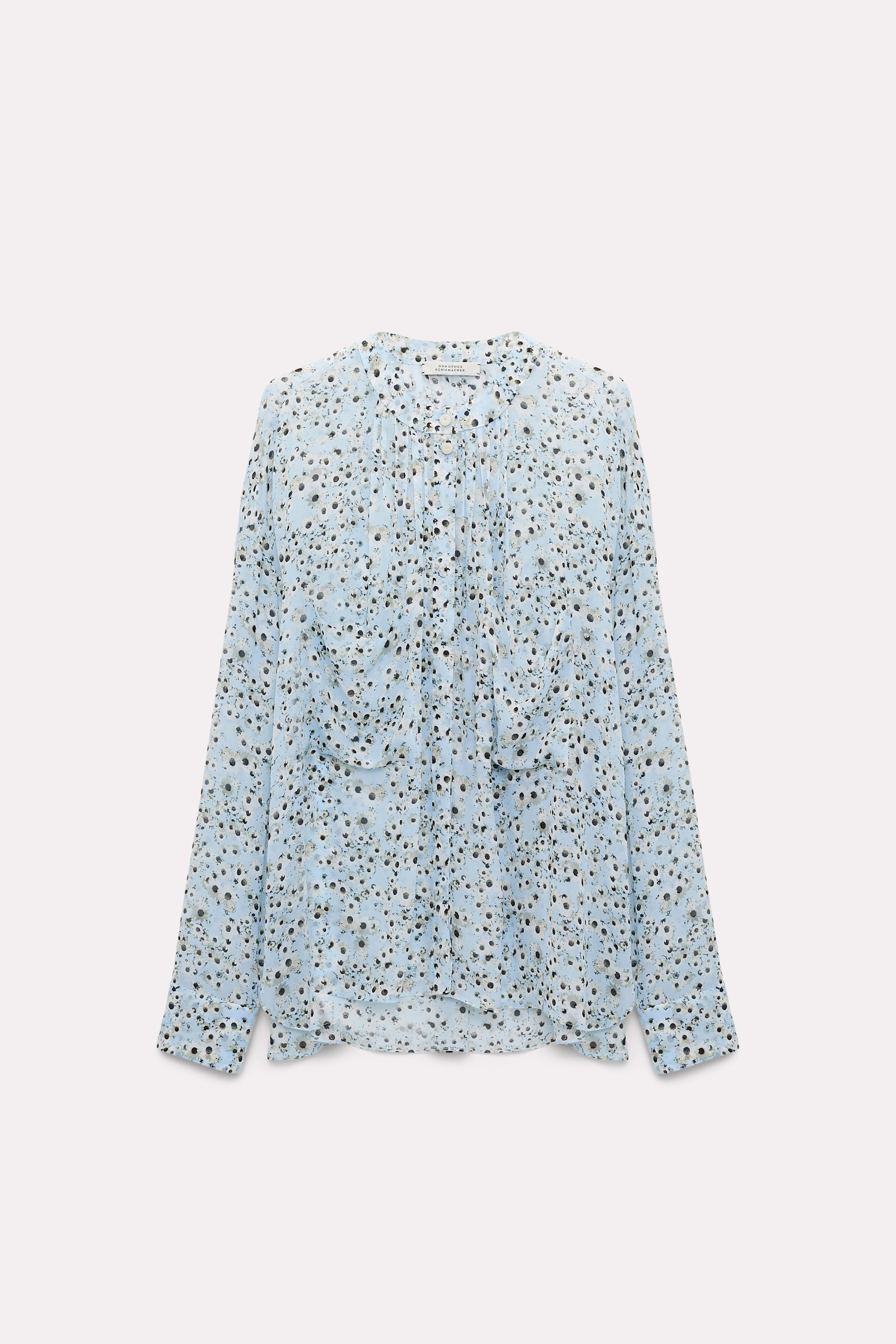 Dorothee Schumacher Bluse mit Daisy-Print white blue flower mix