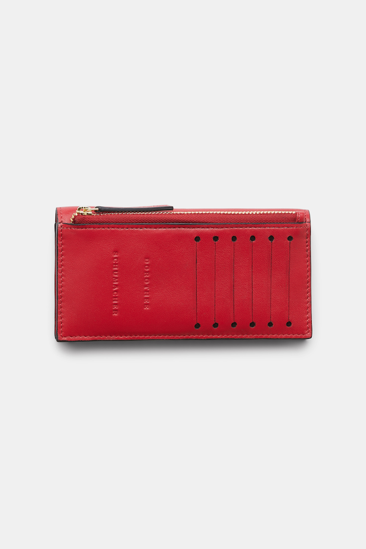 Dorothee Schumacher Envelope wallet cherry red