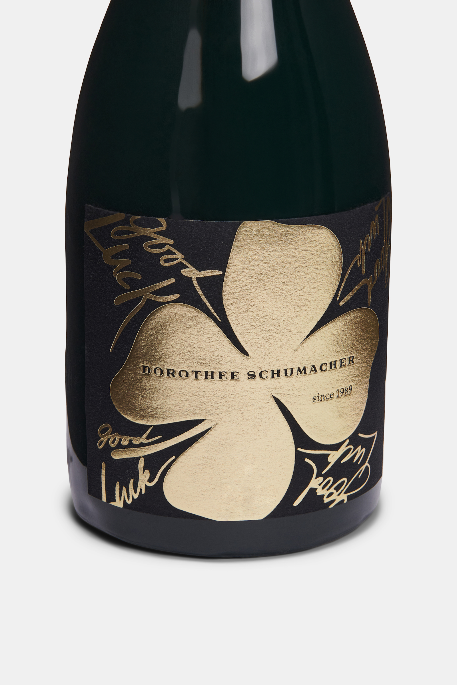 Dorothee Schumacher "Good Luck" Champagner Kerze pure black