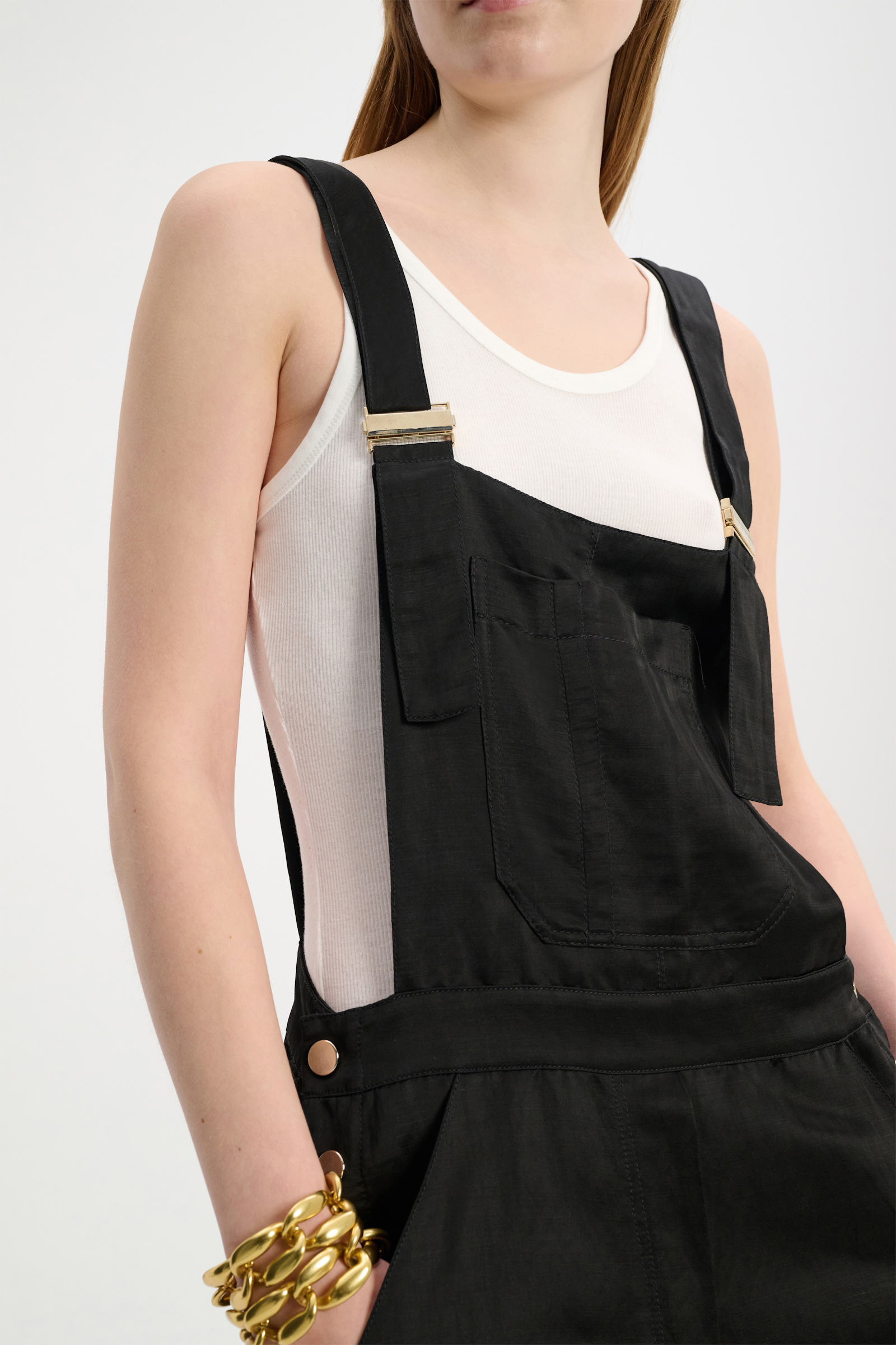 Dorothee Schumacher Slouchy overalls pure black