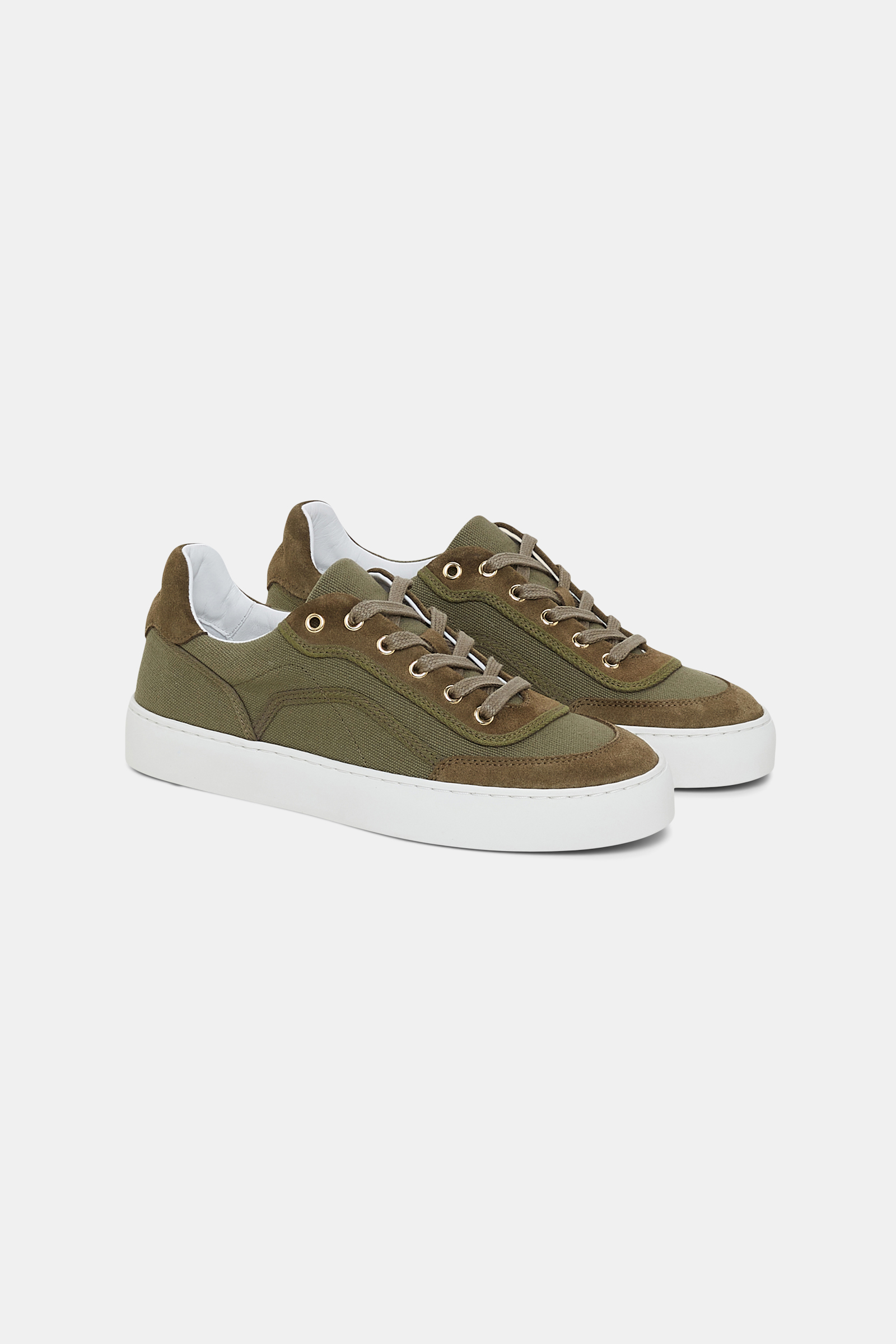 Dorothee Schumacher Low-top sneakers structured green