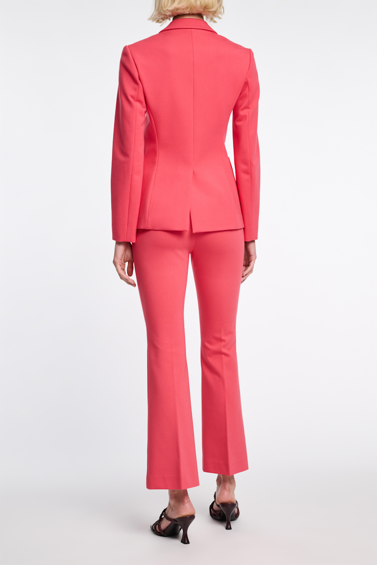 Dorothee Schumacher Classic blazer in Punto Milano medium coral