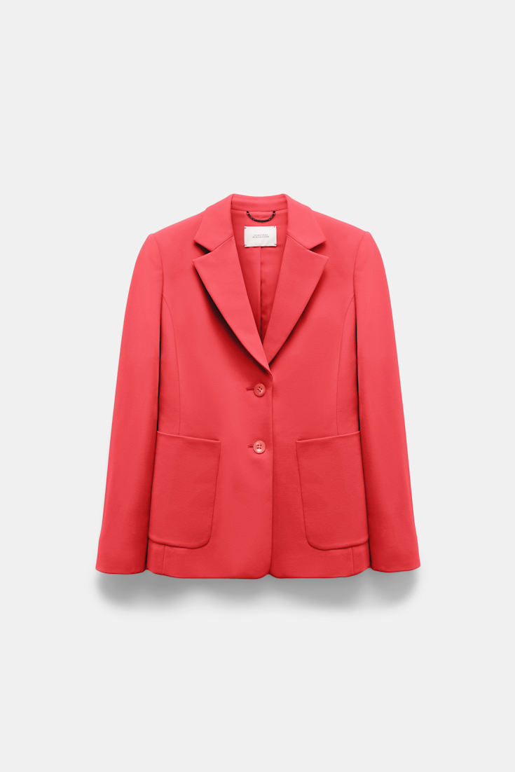 Dorothee Schumacher Blazer aus Punto Milano medium coral