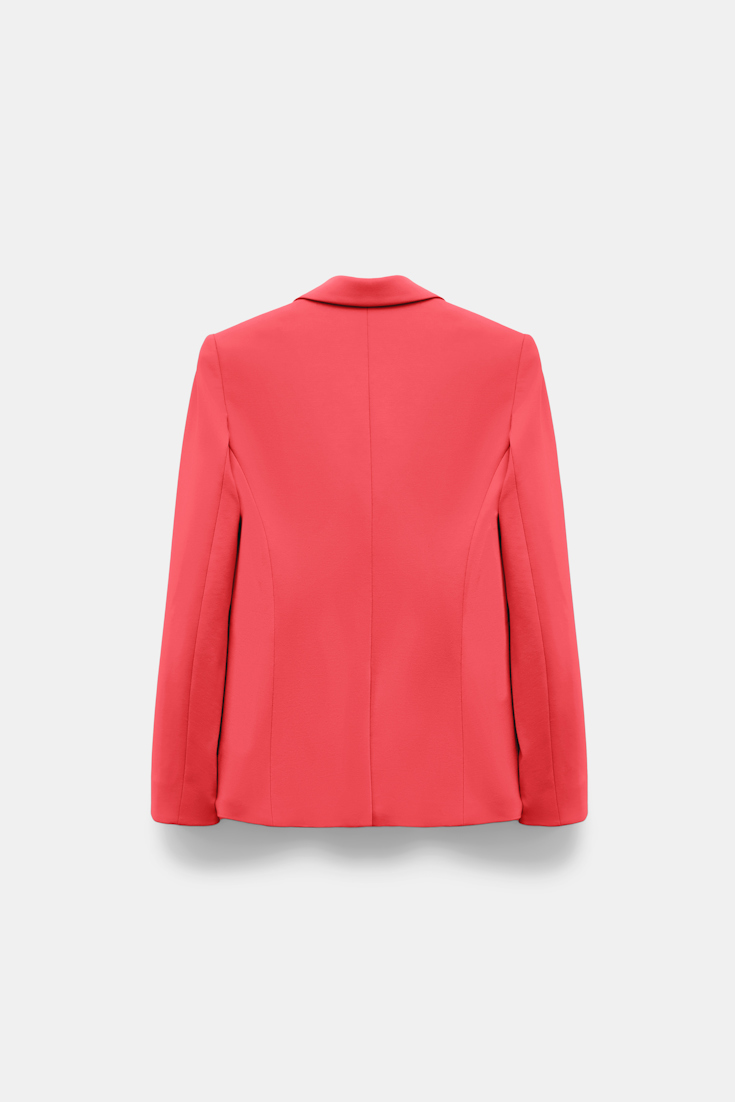 Dorothee Schumacher Classic blazer in Punto Milano medium coral