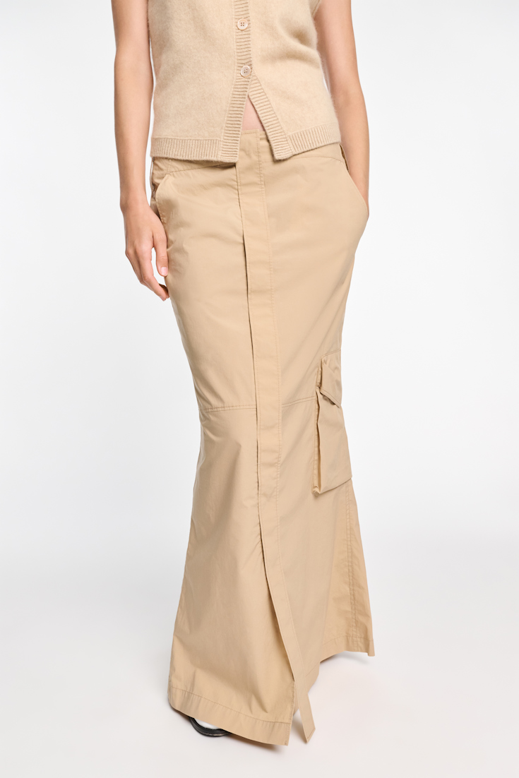 Dorothee Schumacher Skirt with cargo pockets medium beige