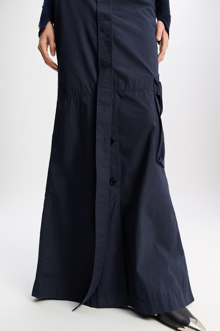 Dorothee Schumacher Skirt with cargo pockets midnight