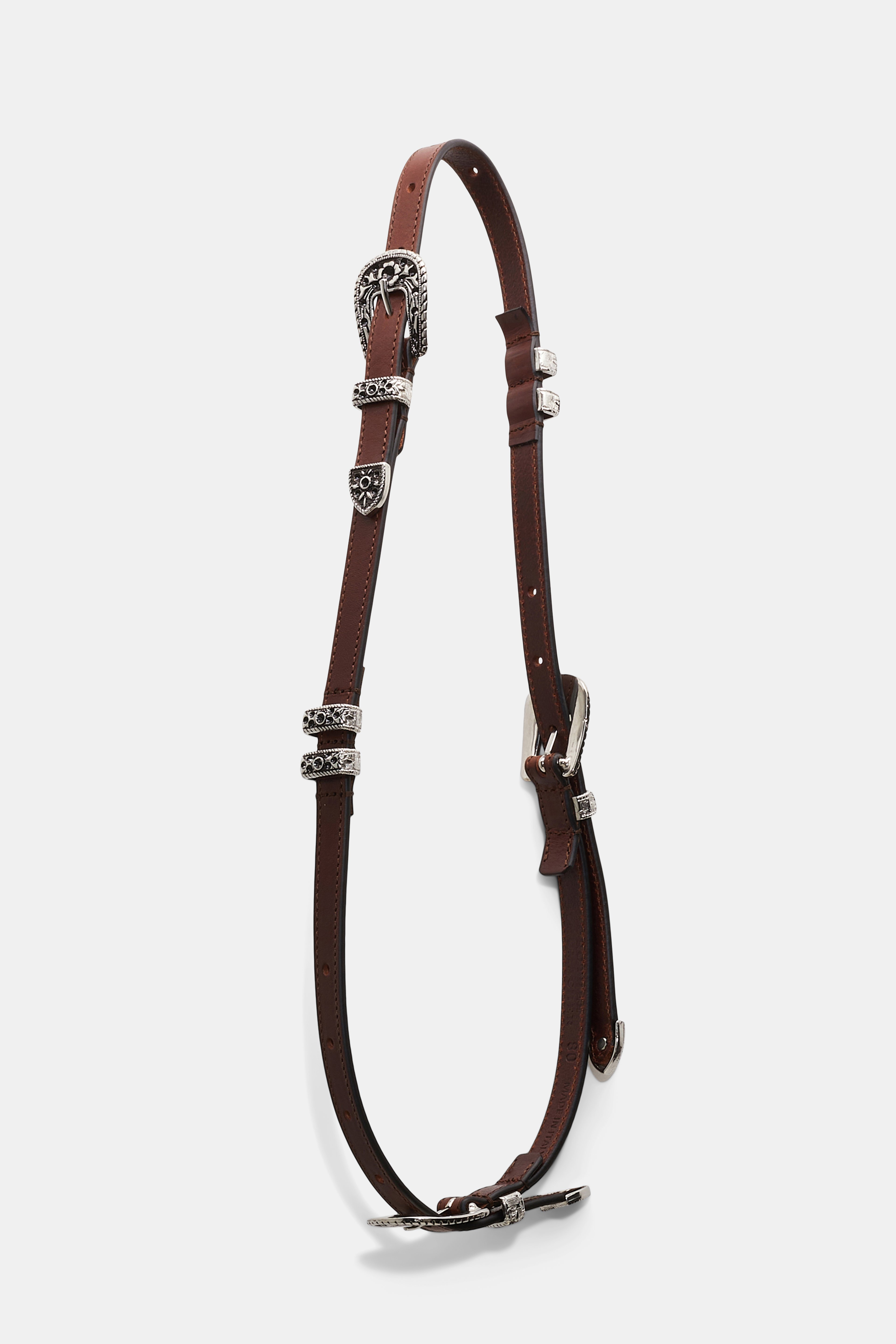 WESTERN COOLNESS multi buckle belt | Dorothee Schumacher