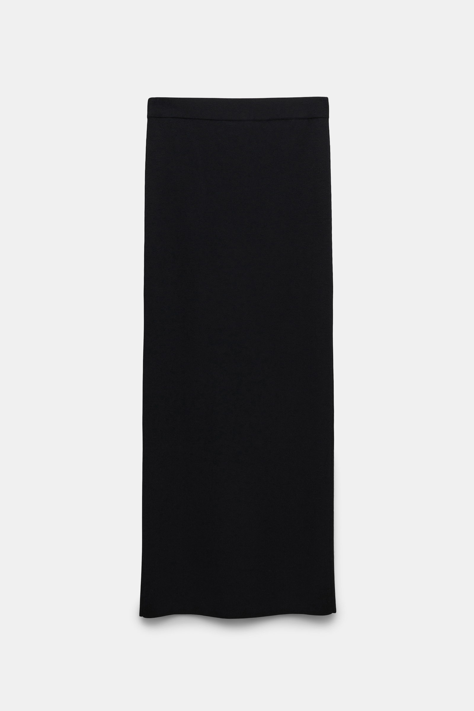 Dorothee Schumacher Stretch-Merino skirt with foil print black