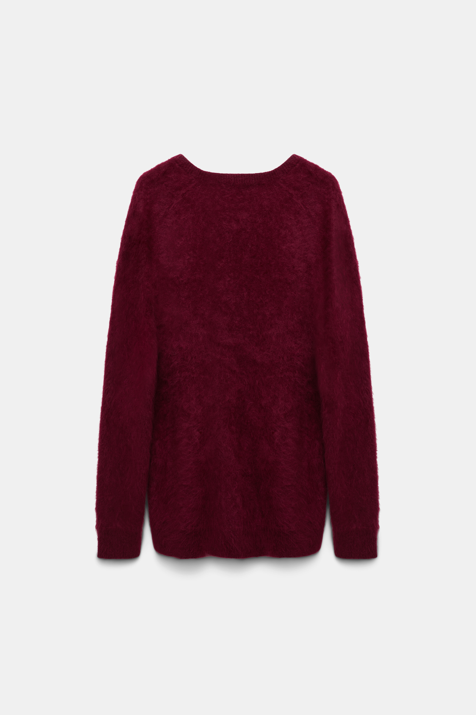 Dorothee Schumacher Besonders softer, fluffy Kaschmir-Pullover burgundy