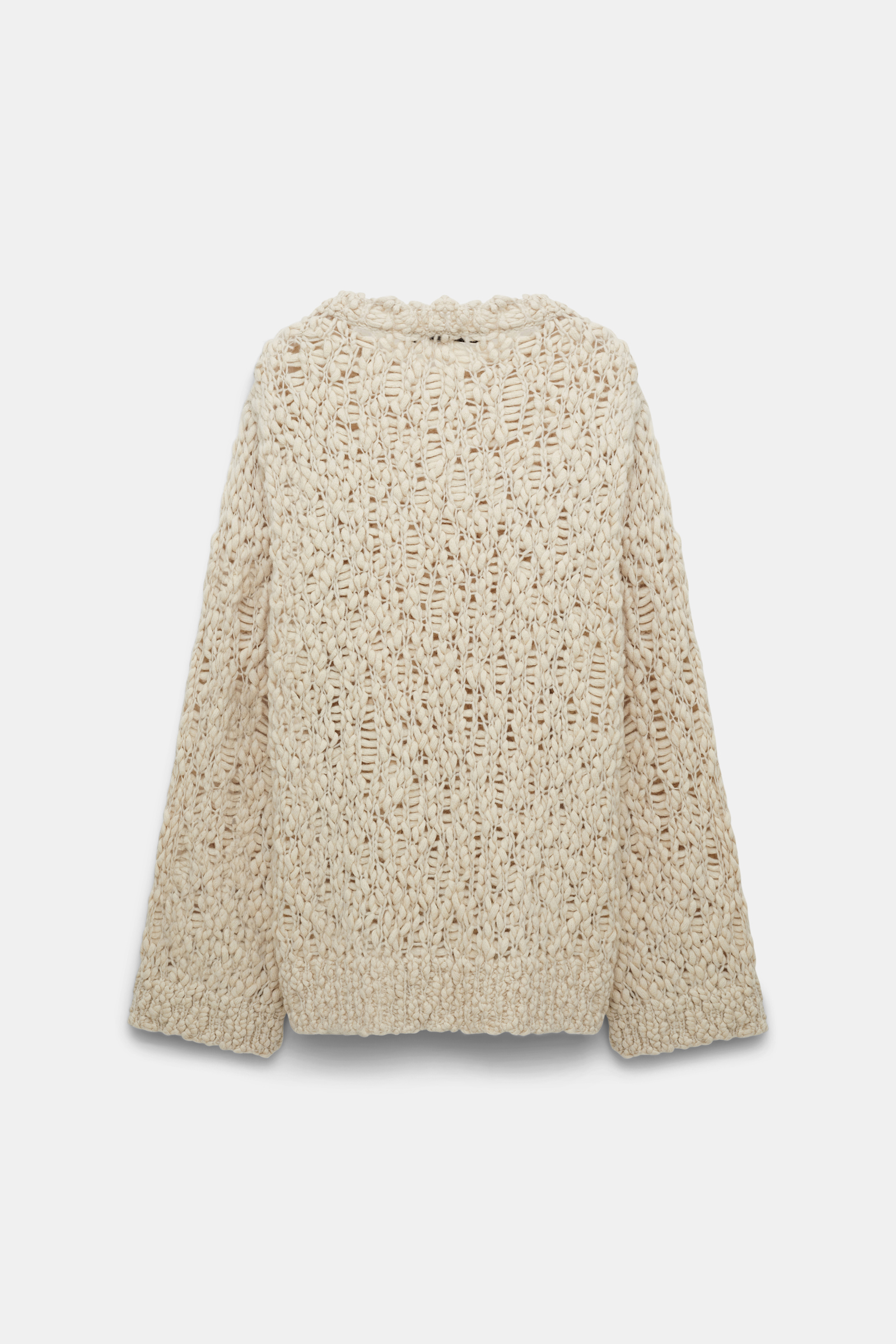 Dorothee Schumacher Wool blend textured knit pullover fog