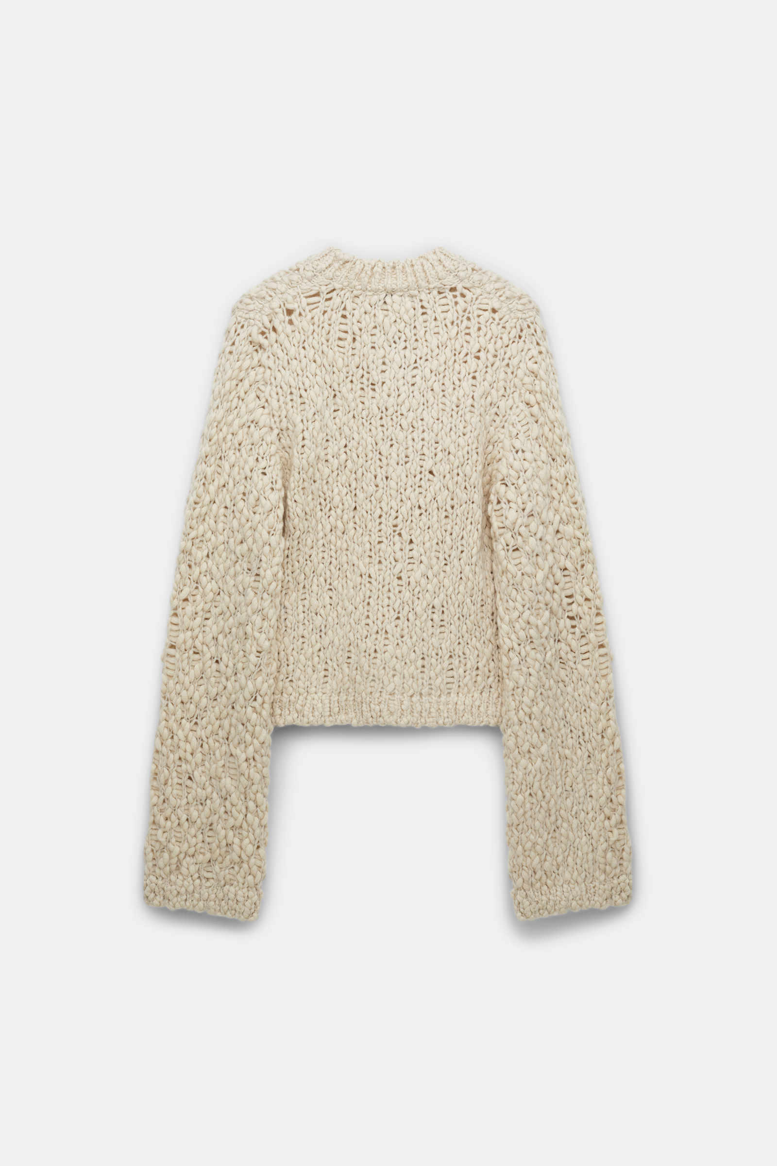 Dorothee Schumacher Cropped Cardigan mit abnehmbarer Brosche fog