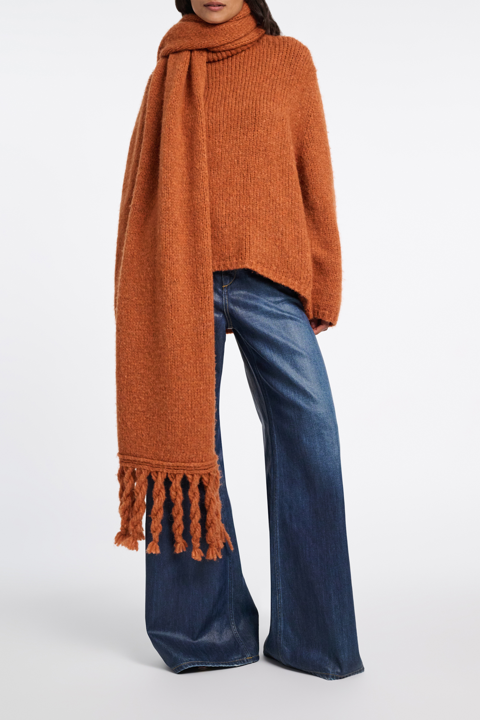 Dorothee Schumacher Besonders weicher Rollkragenpullover pumpkin