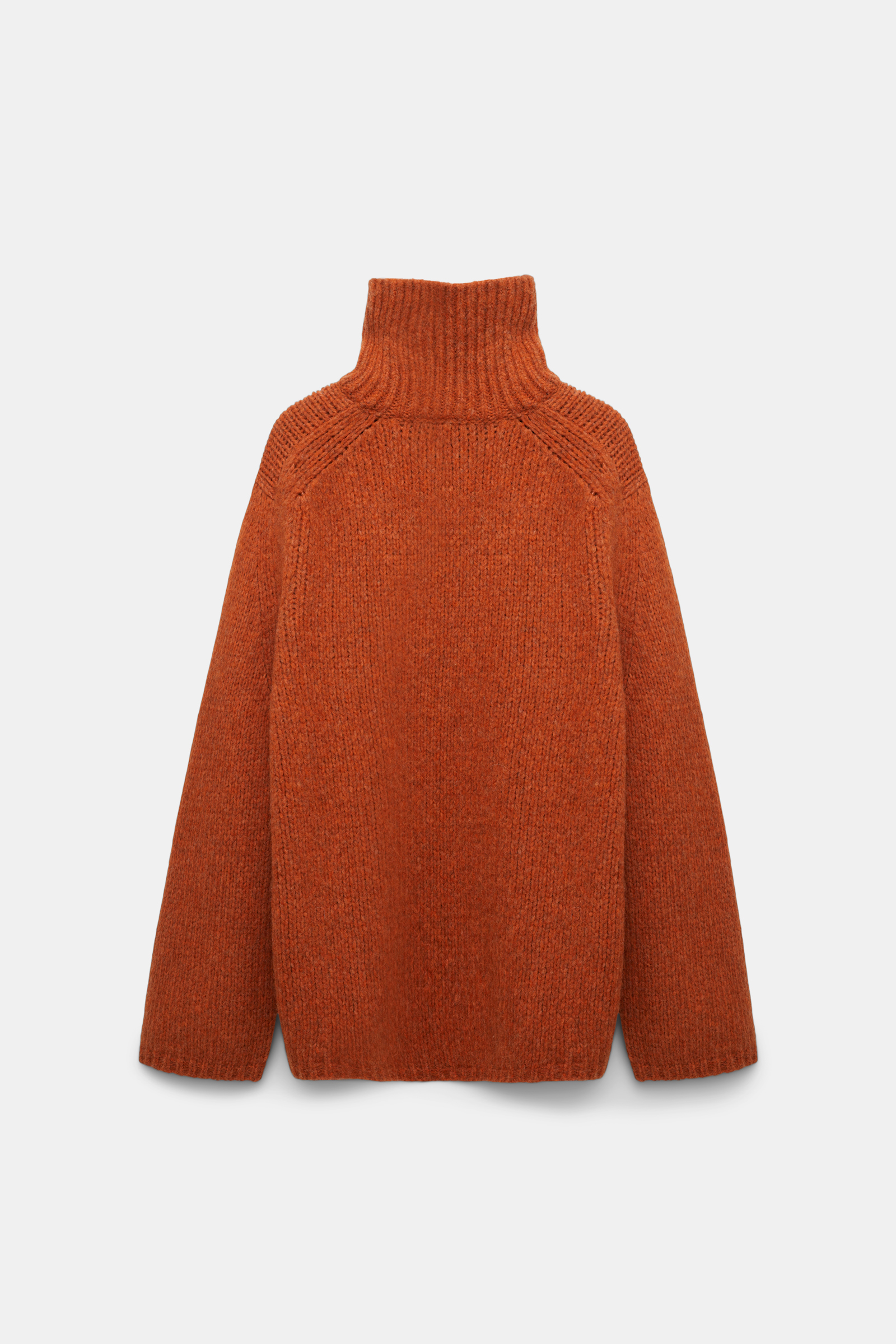 Dorothee Schumacher Alpaca-blend turtleneck pullover pumpkin