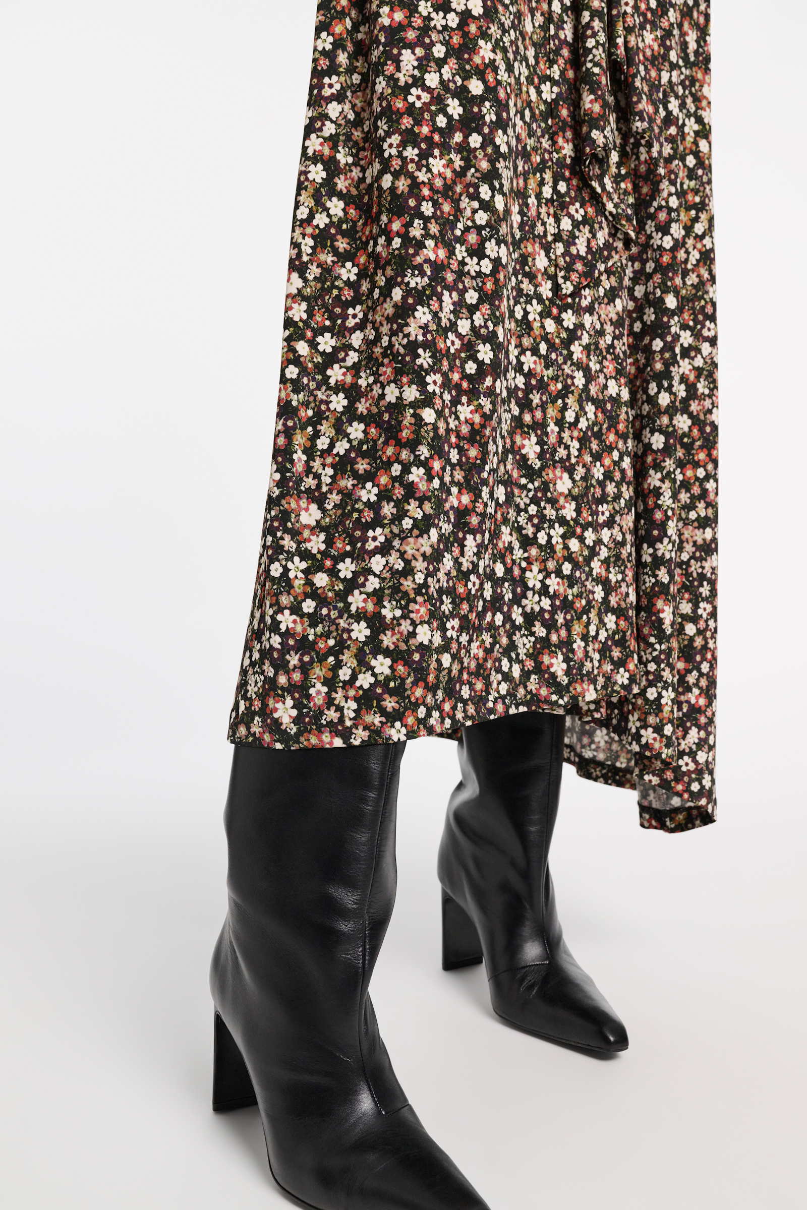 Dorothee Schumacher Kleid mit Millefleur-Print black flower