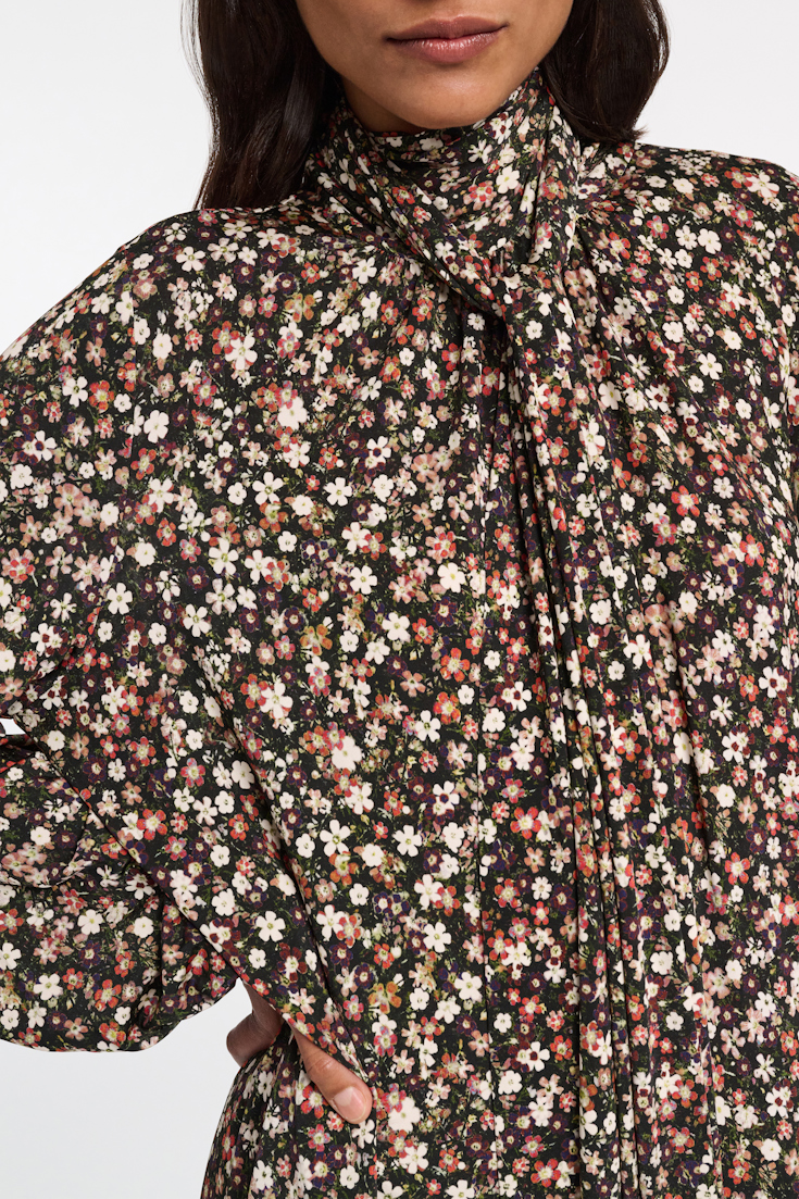 Dorothee Schumacher Kleid mit Millefleur-Print black flower