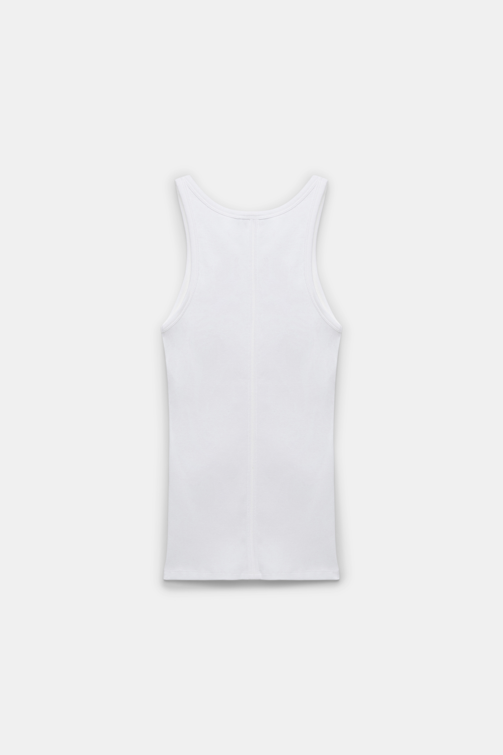 Dorothee Schumacher Ribbed tank top pure white