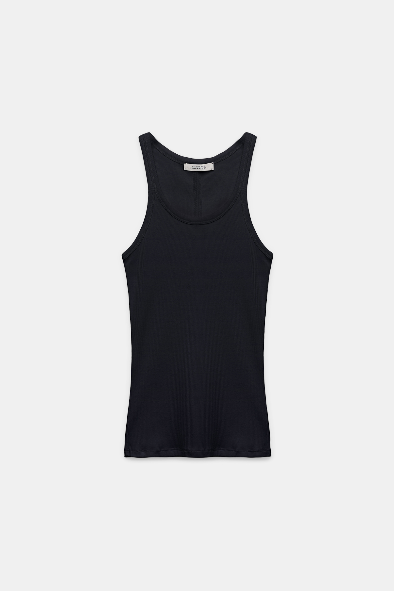 Dorothee Schumacher Ribbed tank top black