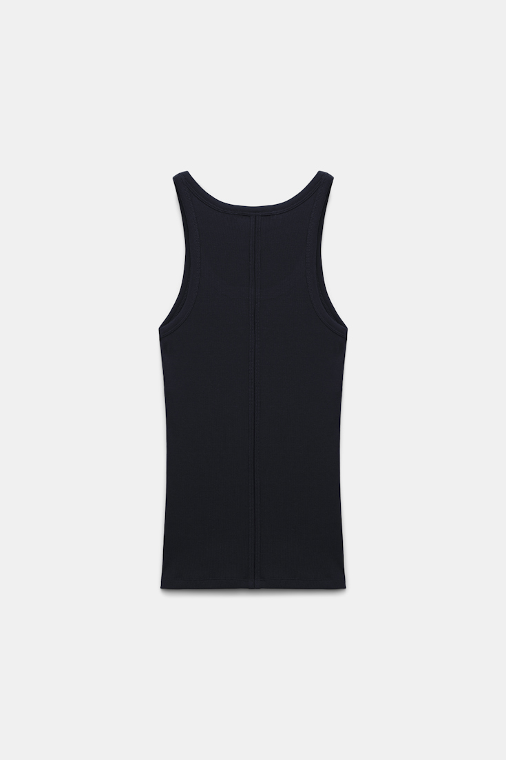 Dorothee Schumacher Ribbed tank top black