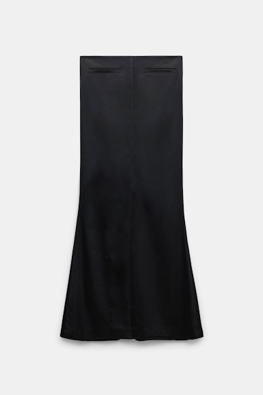 Dorothee Schumacher Stretch satin skirt black