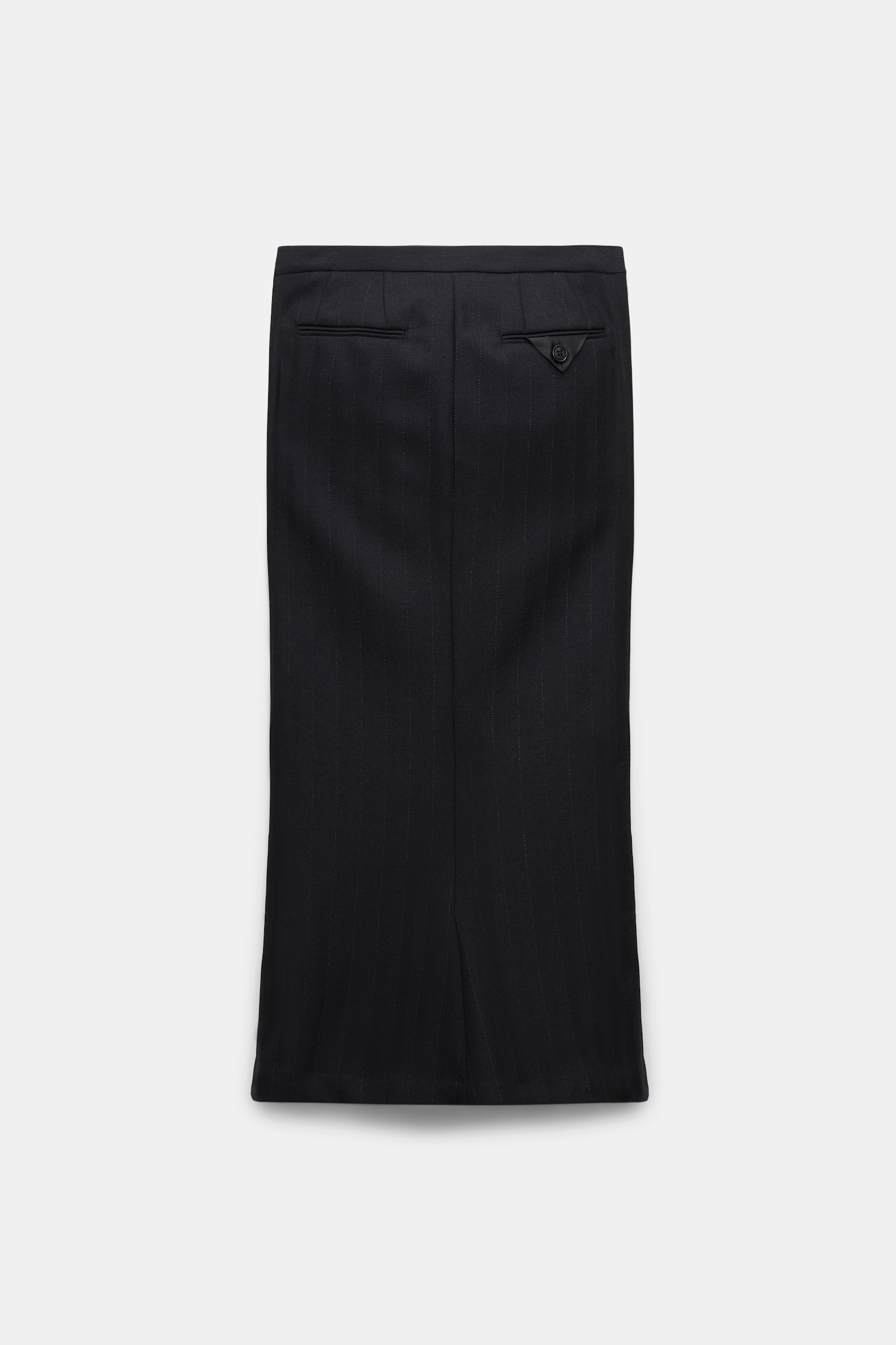 Dorothee Schumacher Pinstriped skirt black