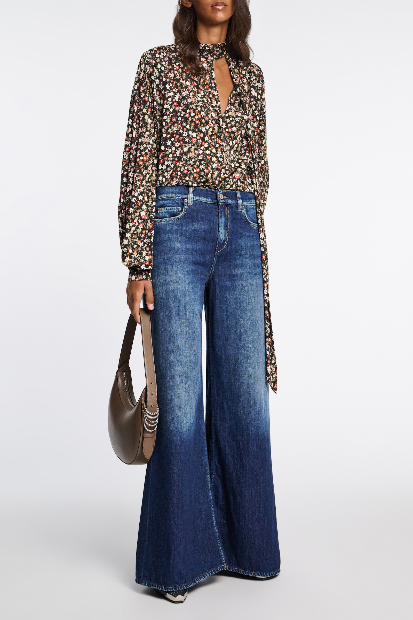 Dorothee Schumacher Wide leg jeans blue indigo