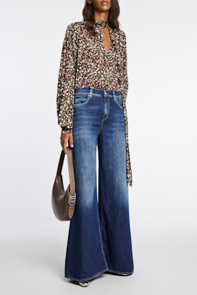 Dorothee Schumacher Wide leg jeans blue indigo