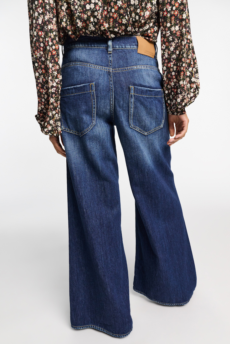 Dorothee Schumacher Wide leg jeans blue indigo