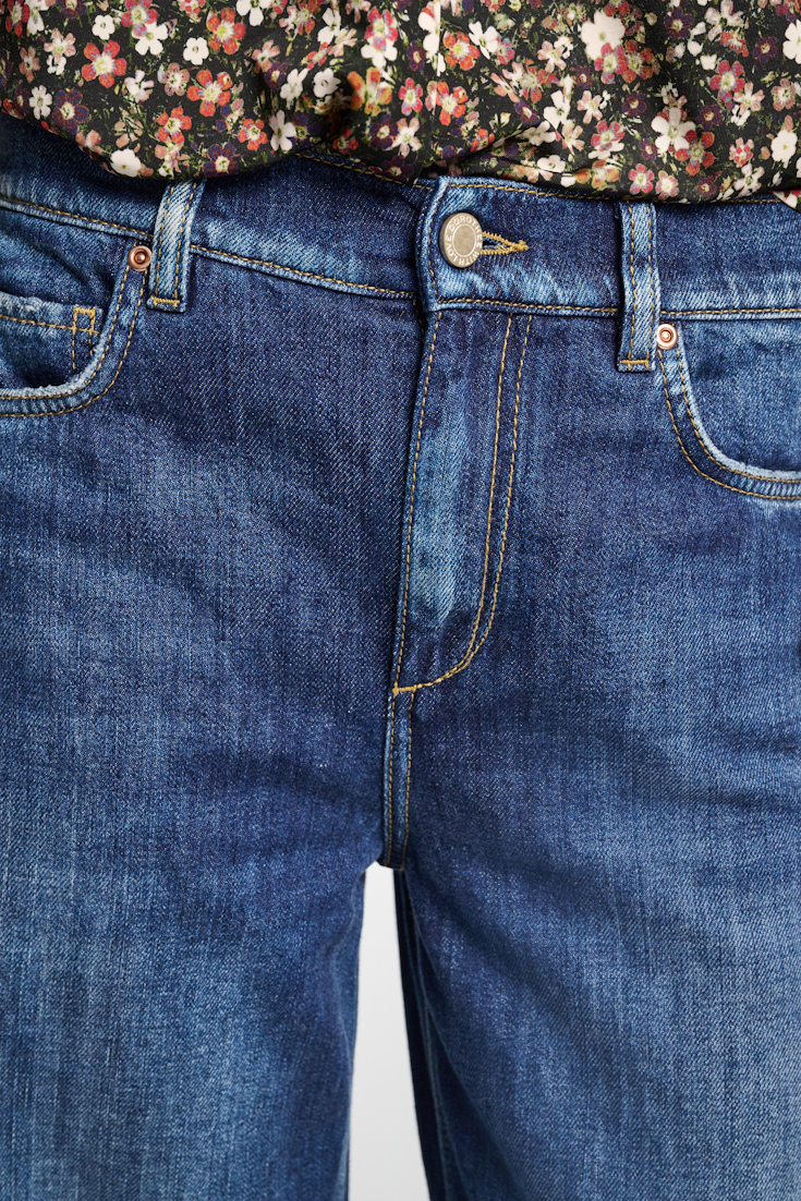 Dorothee Schumacher Jeans mit weitem Bein blue indigo