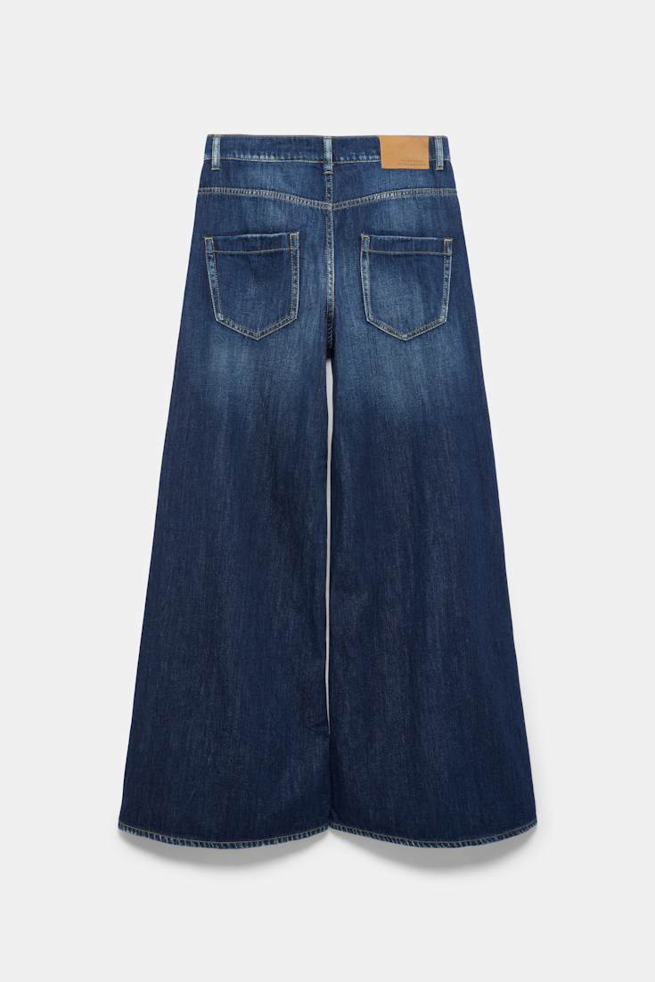 Dorothee Schumacher Wide leg jeans blue indigo