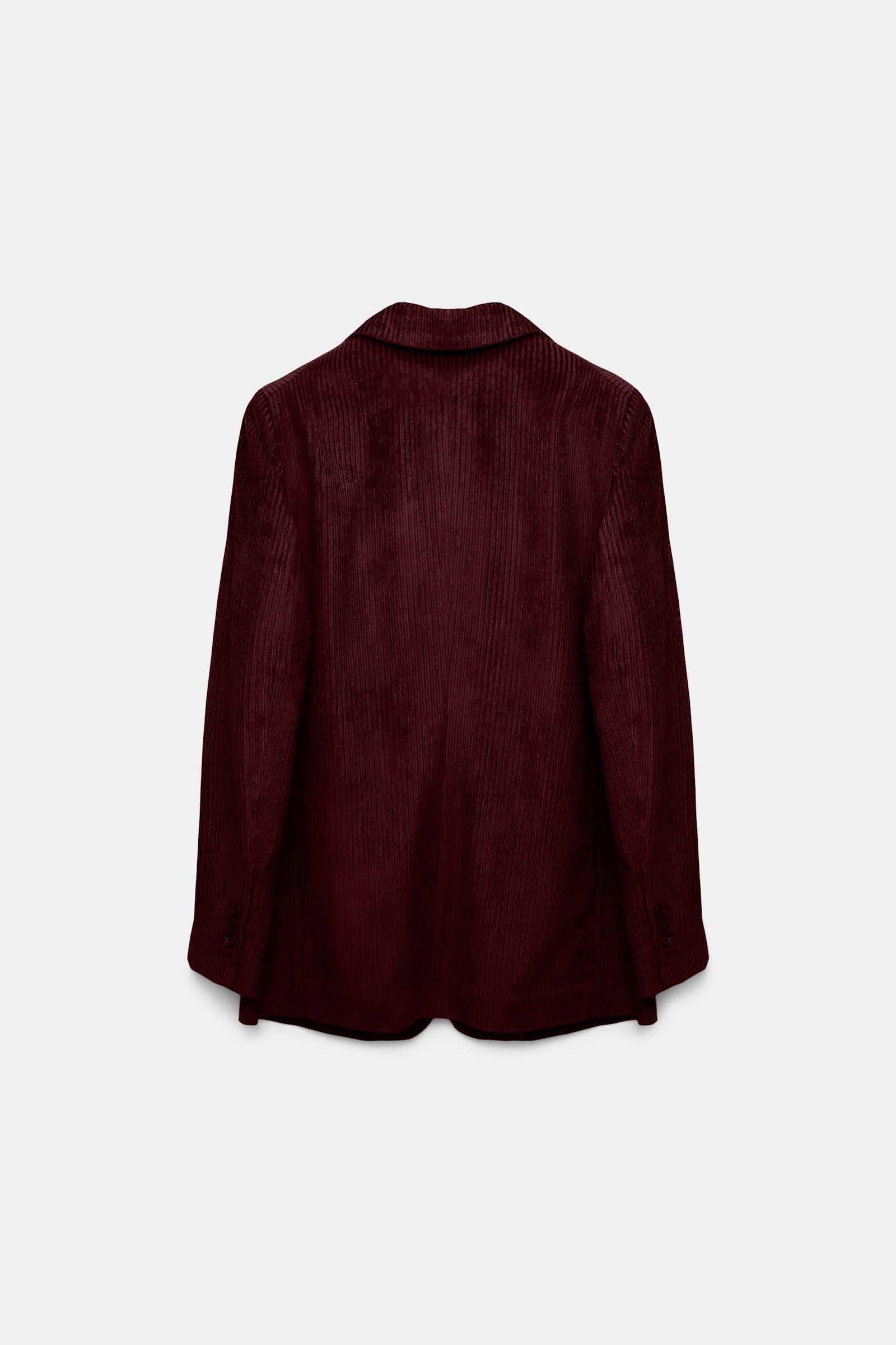 Dorothee Schumacher Corduroy blazer dark burgundy