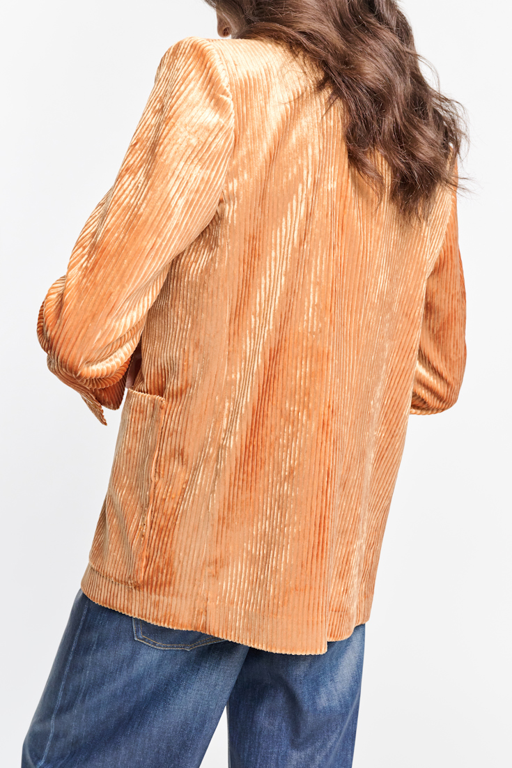 Dorothee Schumacher Corduroy blazer inca gold