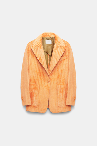 Dorothee Schumacher Corduroy blazer inca gold