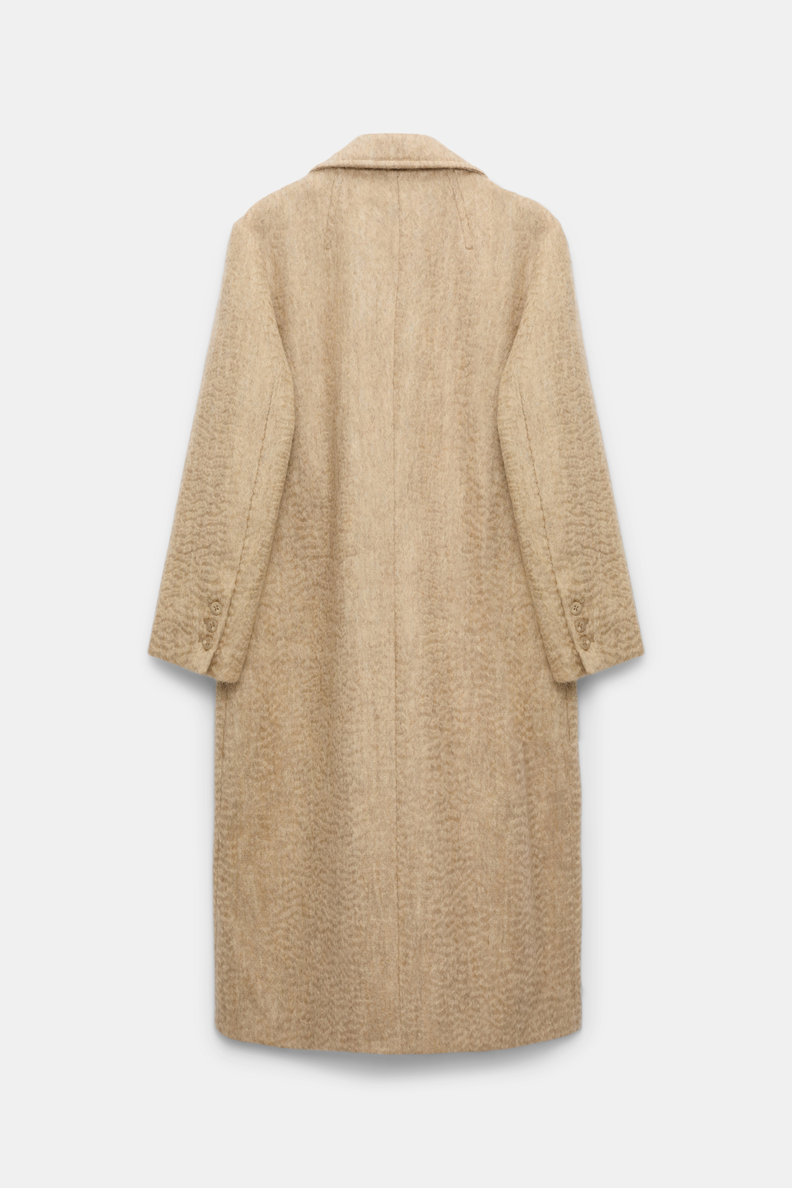 Dorothee Schumacher Classic wool-mohair coat dark sand