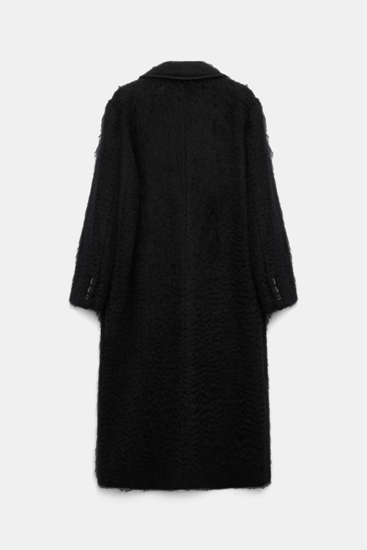 Dorothee Schumacher Classic wool-mohair coat black