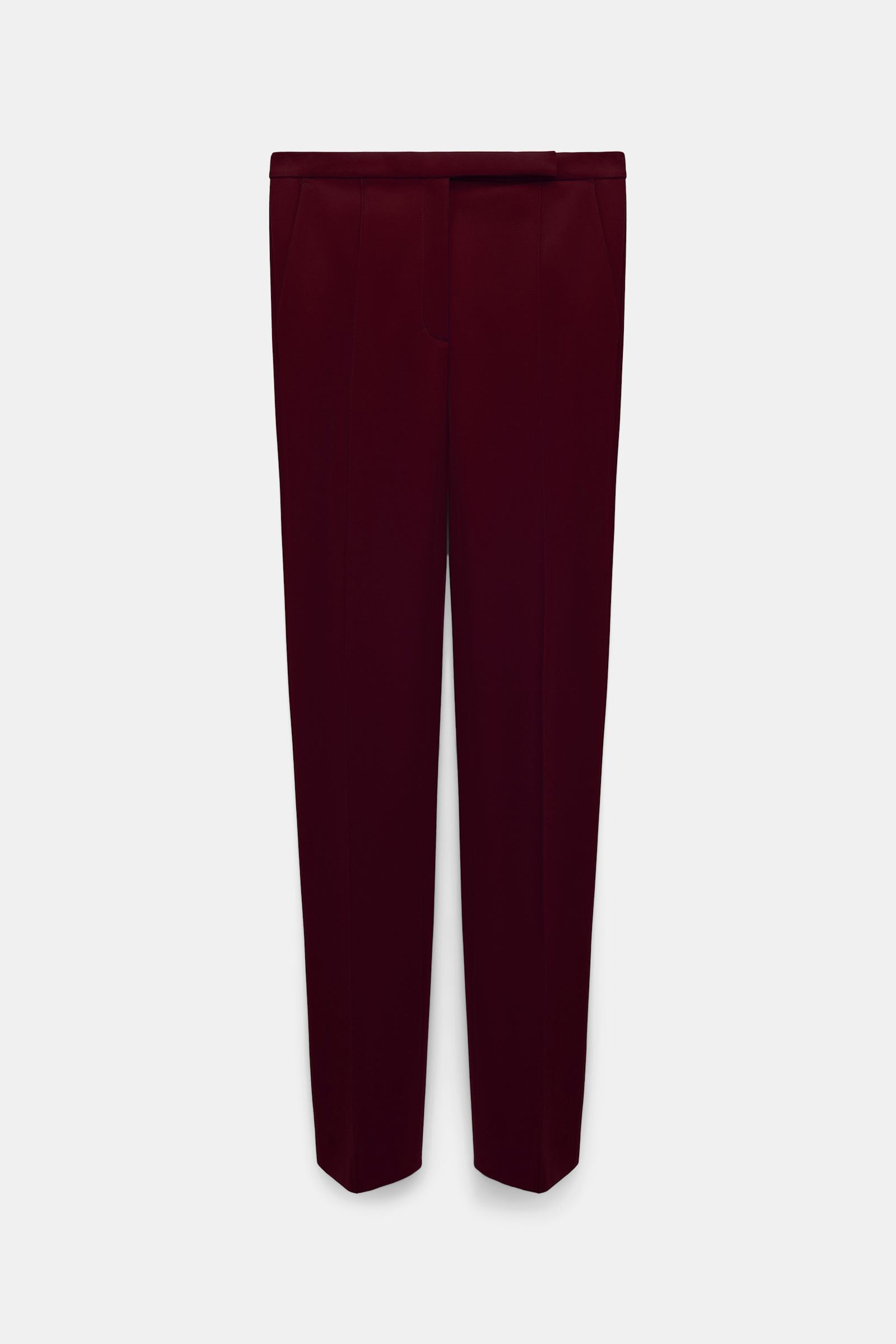 Dorothee Schumacher Casual pants in Punto Milano dark burgundy