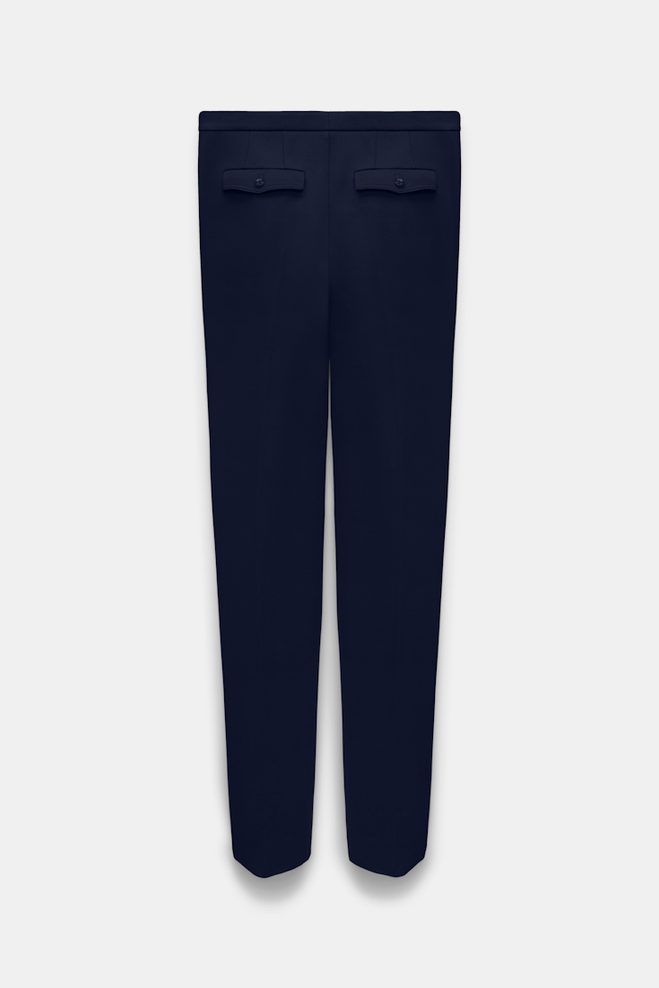 Dorothee Schumacher Lässige Hose aus Punto Milano dark navy