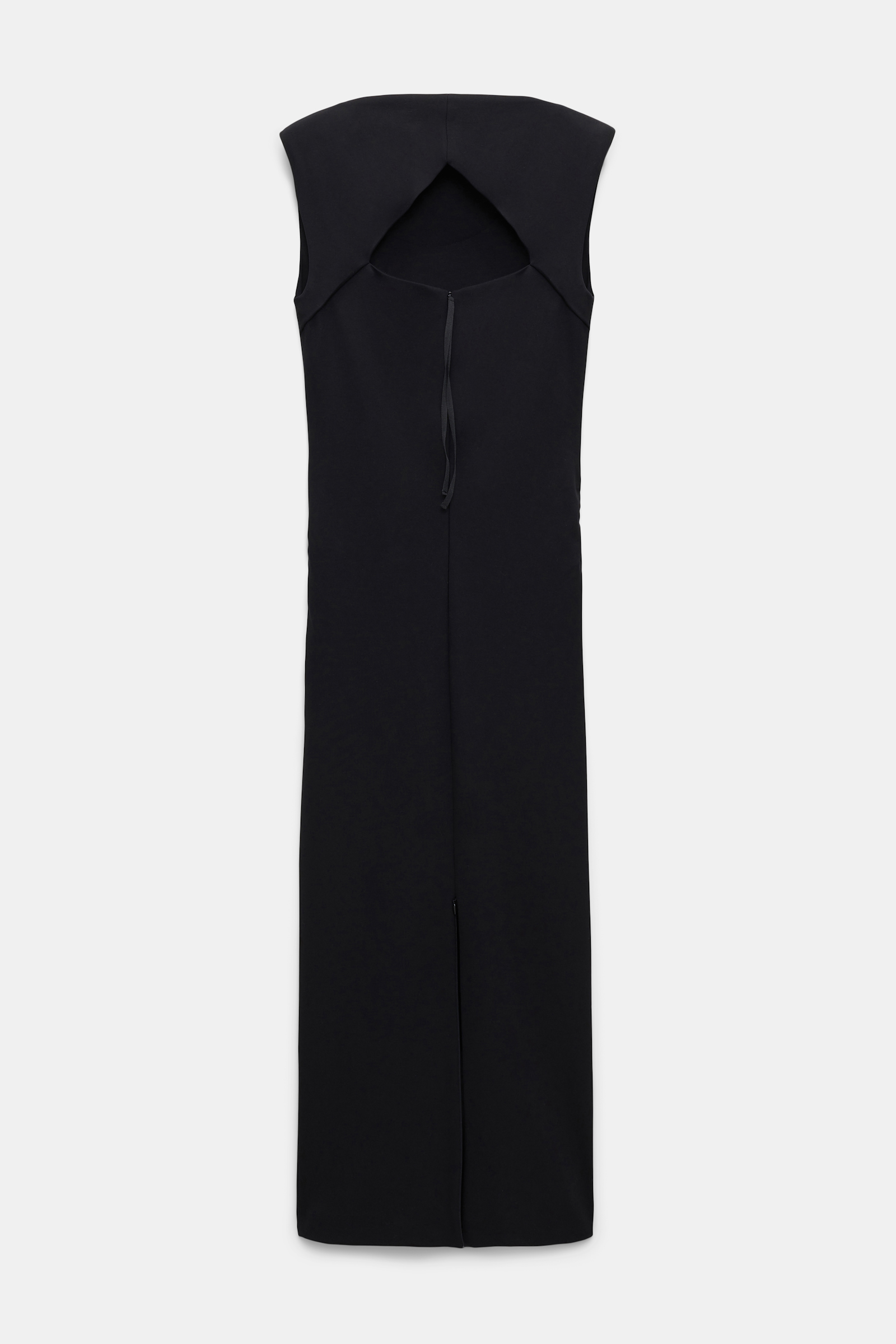 Dorothee Schumacher Drapey dress in Punto Milano black