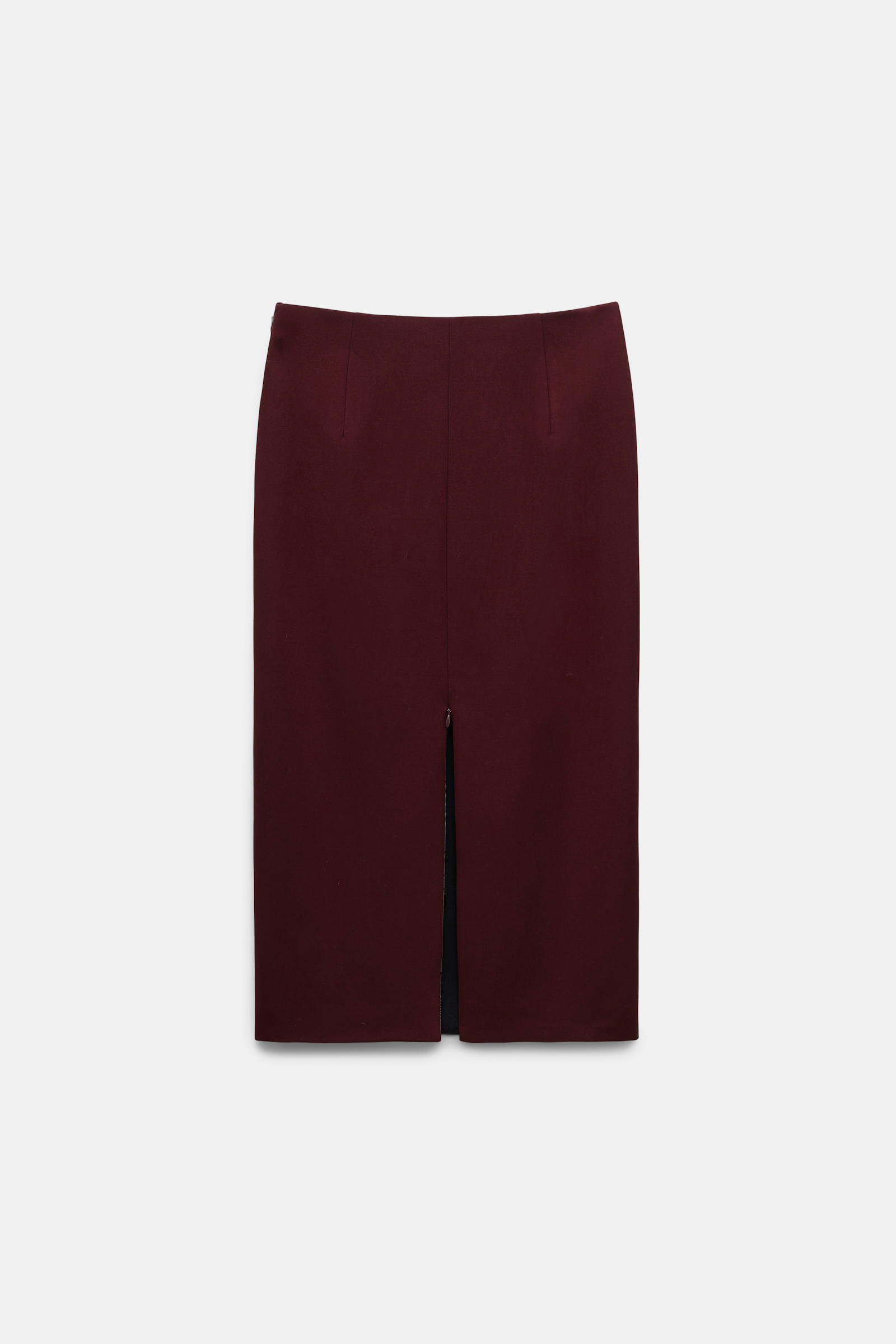 Dorothee Schumacher Pencil skirt in Punto Milano dark burgundy