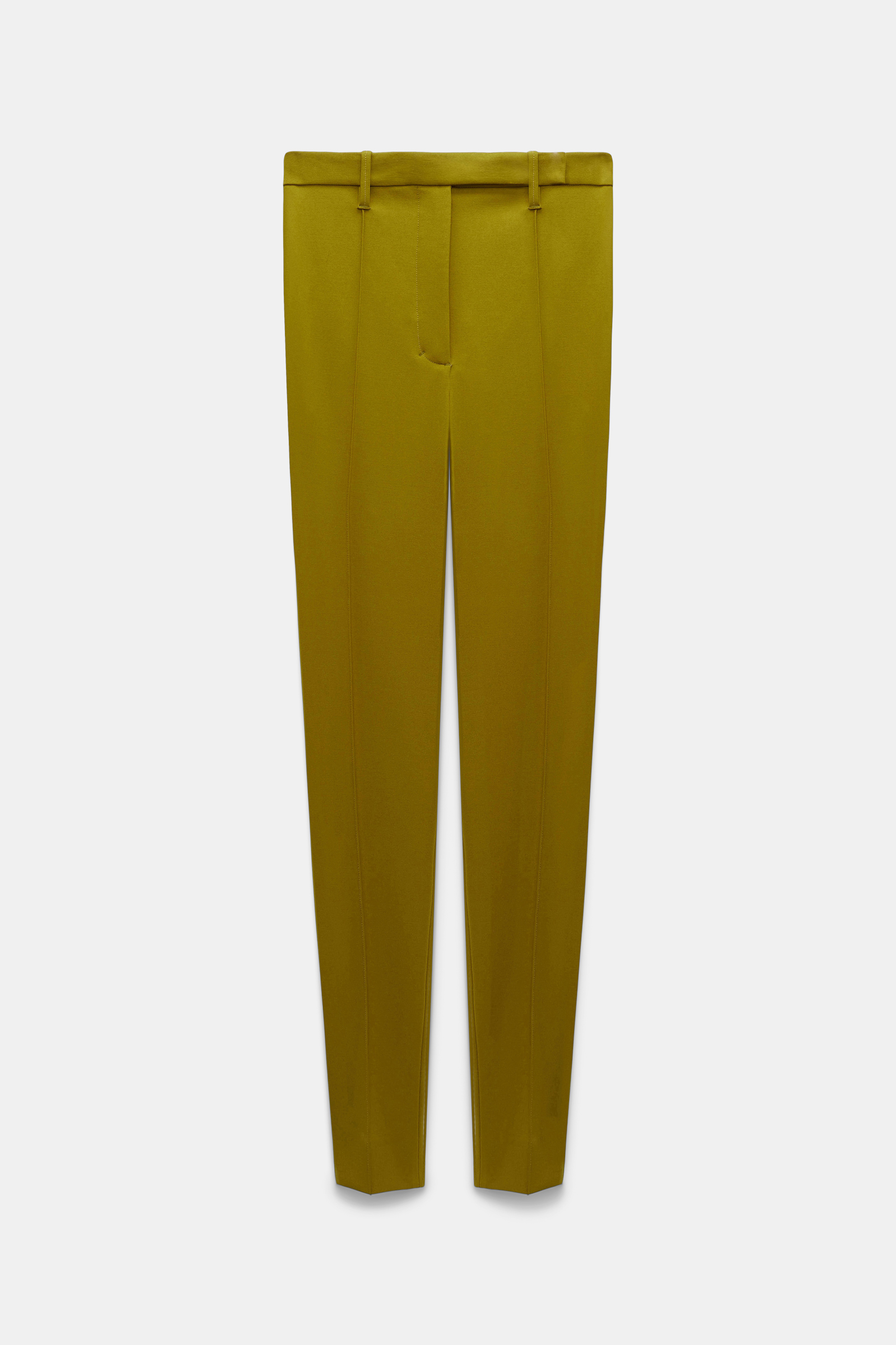 Dorothee Schumacher Cigarette pants in Punto Milano leguan green