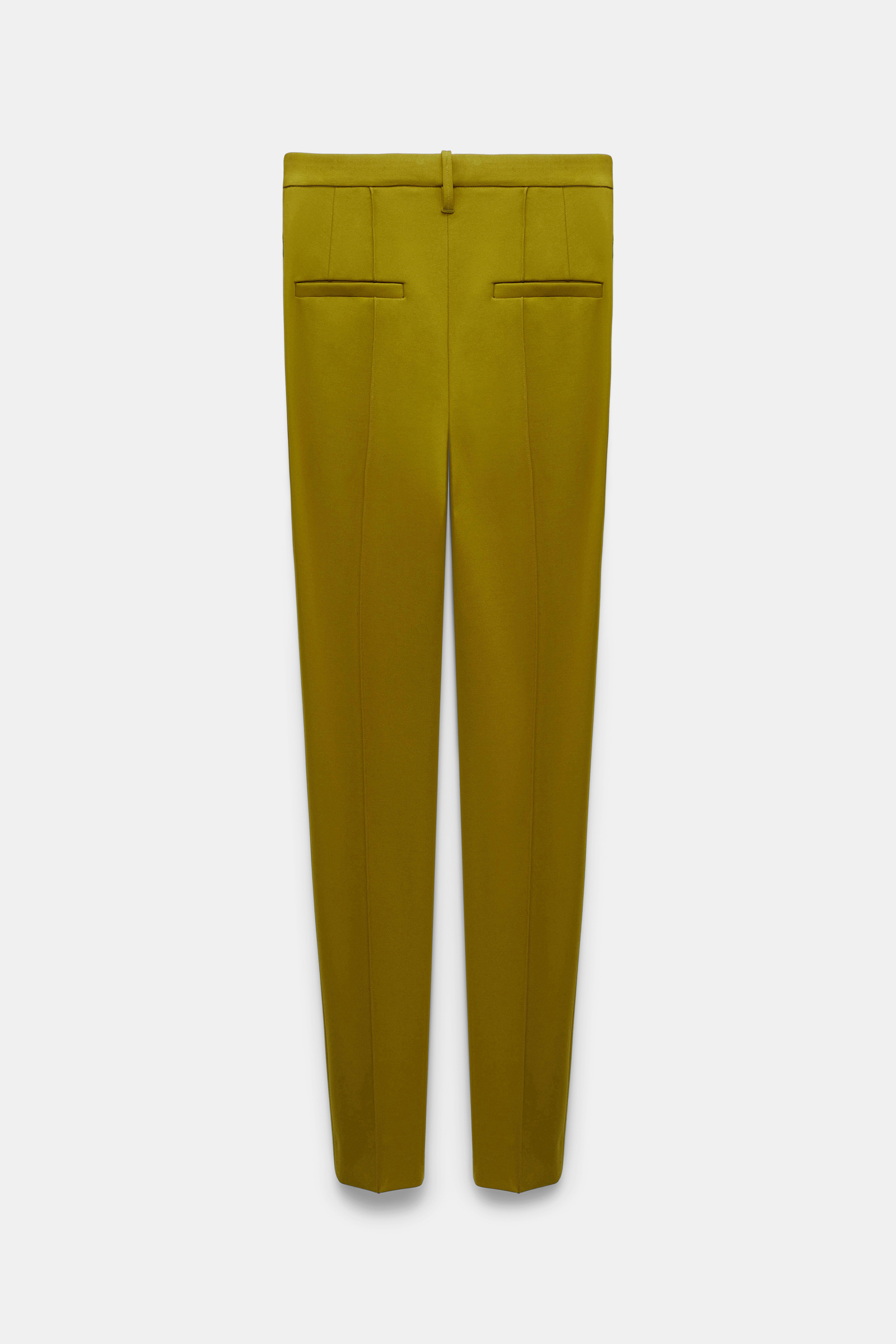 Dorothee Schumacher Cigarette pants in Punto Milano leguan green