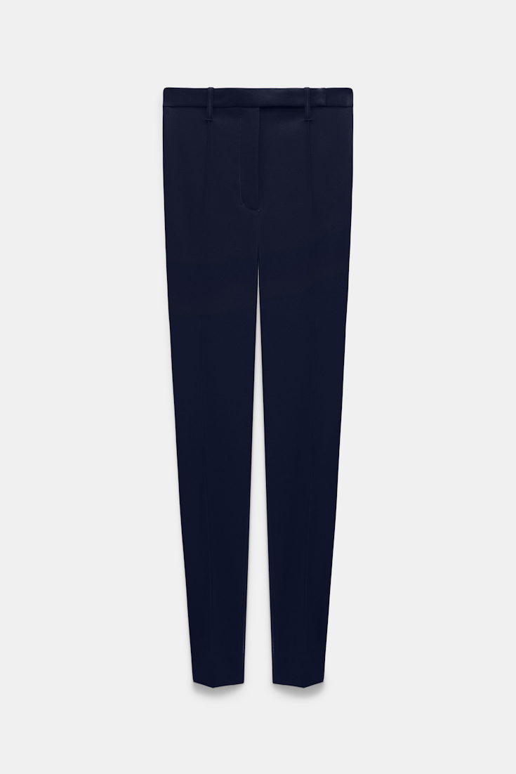 Dorothee Schumacher Cigarette pants in Punto Milano dark navy