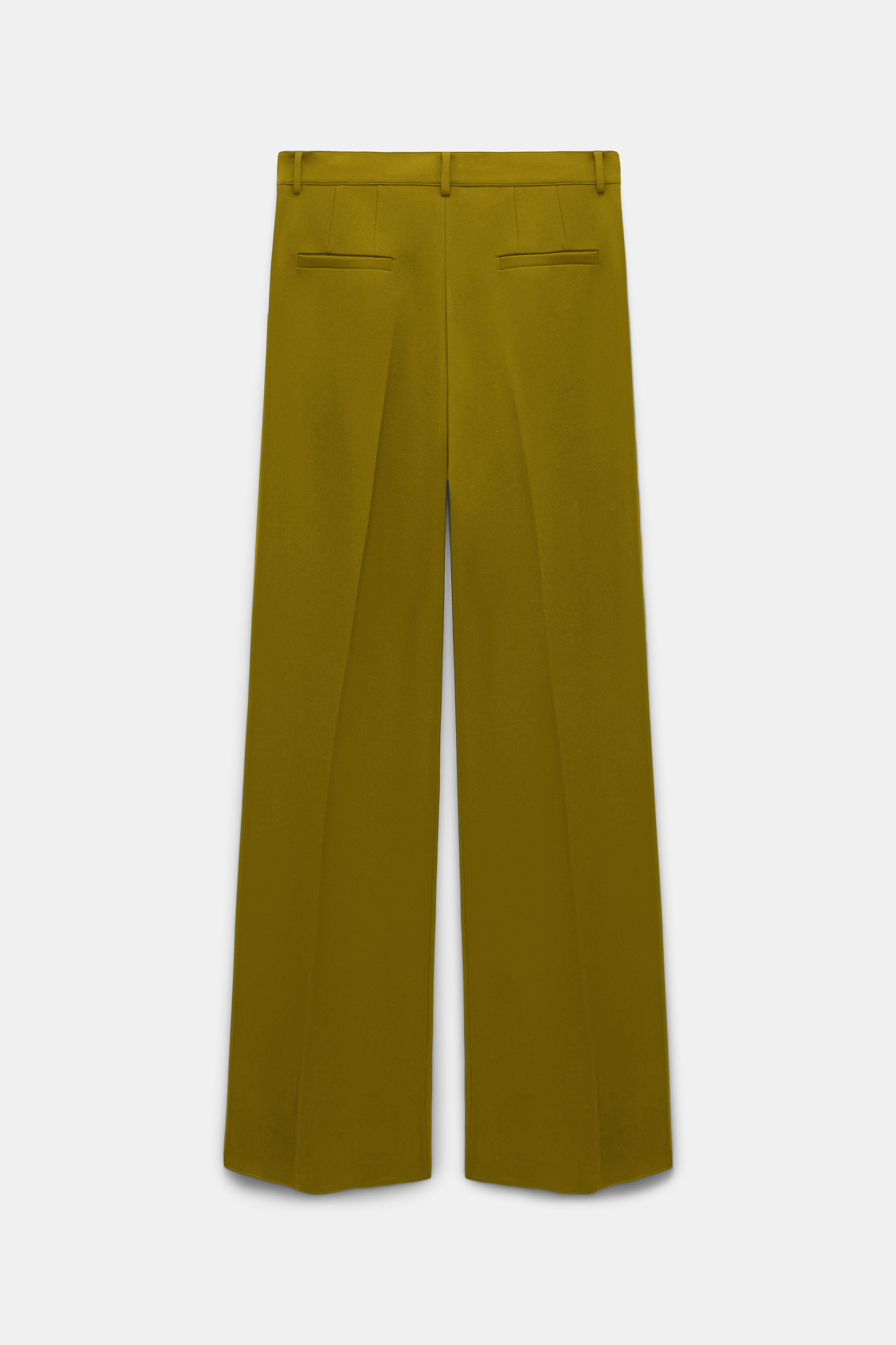 Dorothee Schumacher Wide leg pants in Punto Milano leguan green