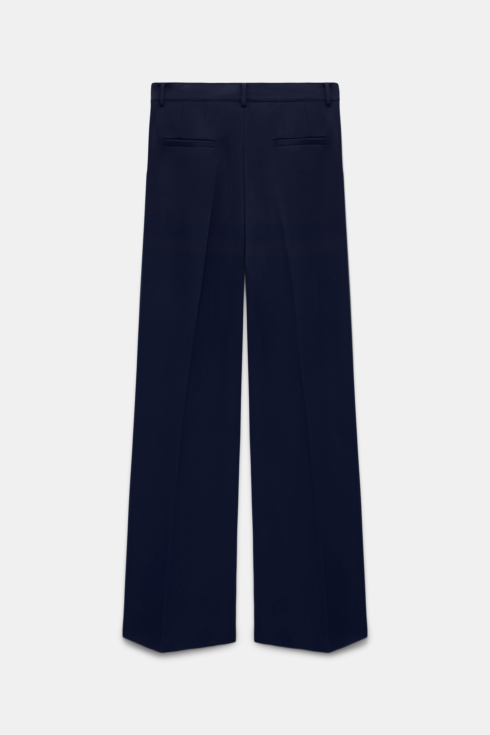 Dorothee Schumacher Hose aus Punto Milano mit weitem Bein dark navy